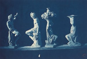 Four Statues,c. 1868 (photo)