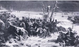 Le maréchal Ney soutenant l