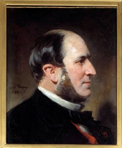 Portrait du baron Eugène-Georges Haussmann, préfet de Paris