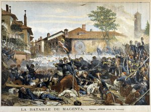 La Bataille de Magenta - dans "Le Petit Journal" du 15/09/1901 - Adolphe Yvon