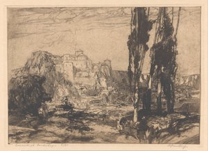 Paysage romantique