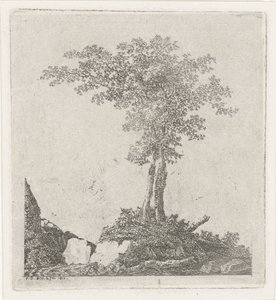 Deux arbres - Adriaan Jacob Willem van Dielen