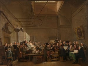 La salle de dessin de la société Felix Meritis