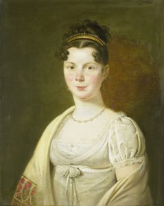 Portrait de Wilhelmina Maria Haack (1786-1857), quatrième épouse de Gerrit Verdooren