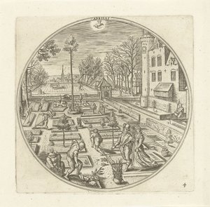 Avril - Adriaen Collaert