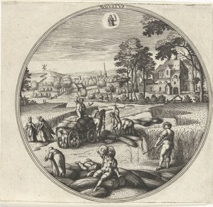 Août - Adriaen Collaert