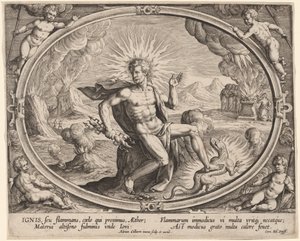 Ignis (Feu) - Adriaen Collaert