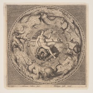 Thétis sur un coquillage, d