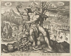 Hiver - Adriaen Collaert