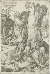 Christ au jardin de Gethsémani - Adriaen Huybrechts (I)