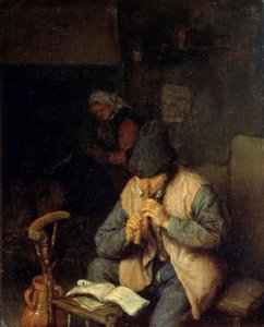 Un flûtiste, vers 1660