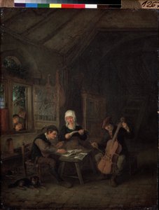 Musiciens de village - Adriaen Jansz. van Ostade