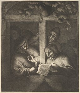 Chanteurs à la fenêtre - Adriaen Jansz. van Ostade