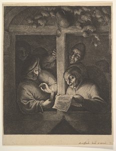Chanteurs à la fenêtre - Adriaen Jansz. van Ostade