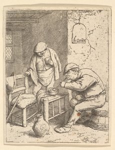 Le fumeur et le buveur, 1682