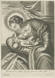 Marie nourrit l