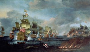 La bataille de Lowestoft, 3 juin 1665 - Adriaen van Diest