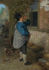 Un homme qui lit les nouvelles (Vue)