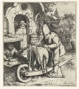 Le rémouleur - Adriaen van Ostade