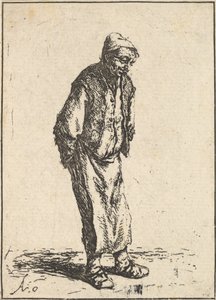 Paysan avec les Mains Derrière le Dos, 1610-85