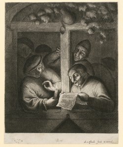 Chanteur à la fenêtre - Adriaen van Ostade