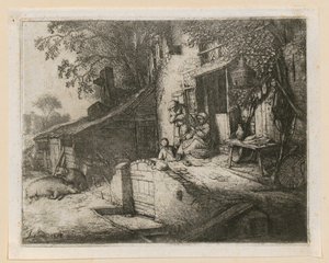 Fileuse - Adriaen van Ostade