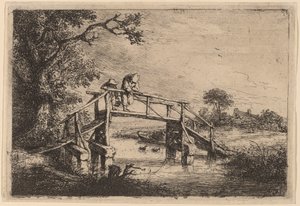 Le pêcheur à la ligne - Adriaen van Ostade