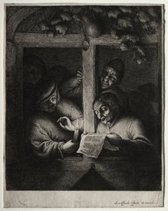 Les Chanteurs de Noël - Adriaen van Ostade