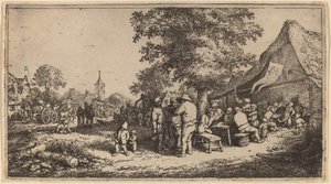La foire - Adriaen van Ostade