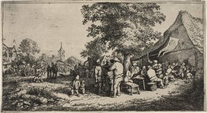 La Foire - Adriaen van Ostade