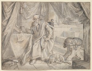 Étude pour - Adriaen van de Venne