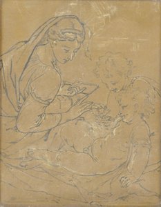 Madone et enfant avec Saint Jean