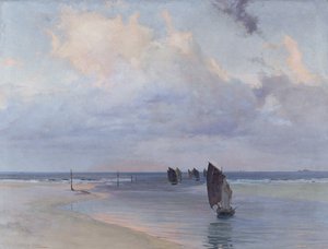 Le Bar du Port - Adrian Scott Stokes