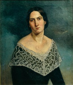 Portrait de Mme Bonini Gardi - Adriano Baldini