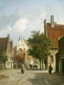 Scène de rue à Amsterdam