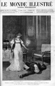 La Mort de Scarpia (Monsieur Berton), illustration de l