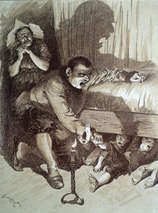 Le Petit Poucet - dans « Les contes de fées » de Charles Perrault, illustrations par Adrien Marie