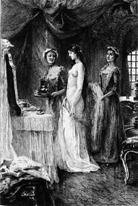 Gravure par Adrien Moreau (1843-1906) illustrant « Candide » de François Marie Arouet dit Voltaire (1694-1778) - Adrien Moreau