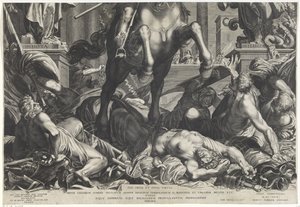 Empereur Ferdinand II à cheval (partie inférieure)