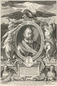 Portrait de Sigismund Báthory, prince de Transylvanie - Egidius  Sadeler (II)