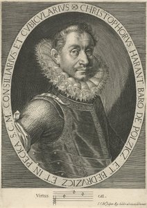Portrait du compositeur Krystof Harant 1564-1621, vers 1600 - Aegidius Sadeler or Saedeler
