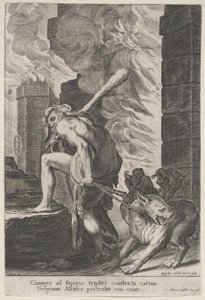 Hercule et Cerbère, 1586-1629 - Aegidius Sadeler II