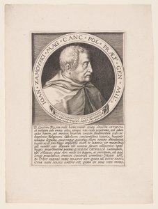 Jan Zamoyski, noble polonais, grand chancelier de la Couronne - Aegidius Sadeler II