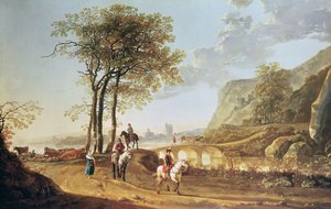 Paysage fluvial étendu - Aelbert Cuyp