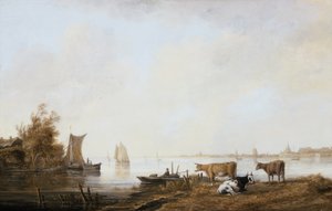 Vue de la Meuse près de Dordrecht - Aelbert Cuyp