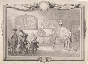 Guilde de Saint-Luc à Dordrecht, 1736 - Aert Schouman