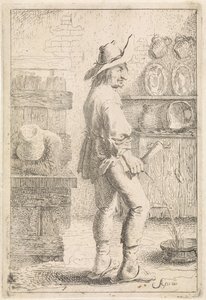 Un homme urinant