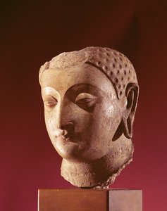 Tête de Bouddha, c.5ème siècle