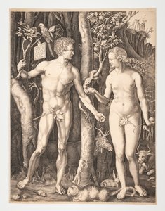 Adam et Eve dans le jardin d