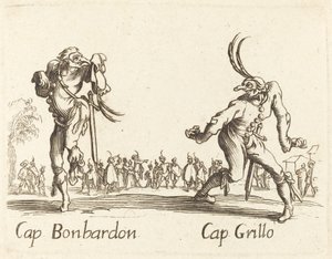 Cap. Bonbardon et Cap. Grillo - After Jacques Callot